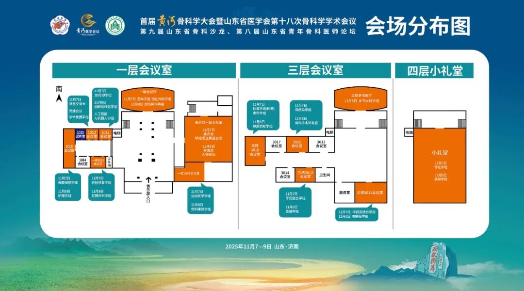 首届黄河骨科学大会参会指南全解读