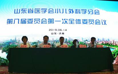 山东省第十八次小儿外科学学术会议、山东省医学会小儿外科学分会第八届委员会第一次全体委员会议在济召开