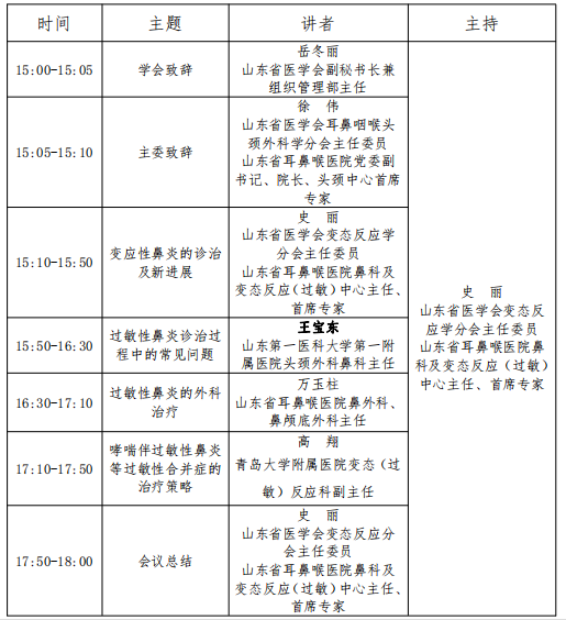 【预告】7月15日—2020山东省医学会耳鼻喉疾病线上培训会即将开播