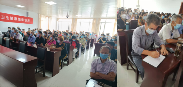 山东省医学会志愿服务队走进广饶县老年大学开展专题讲座