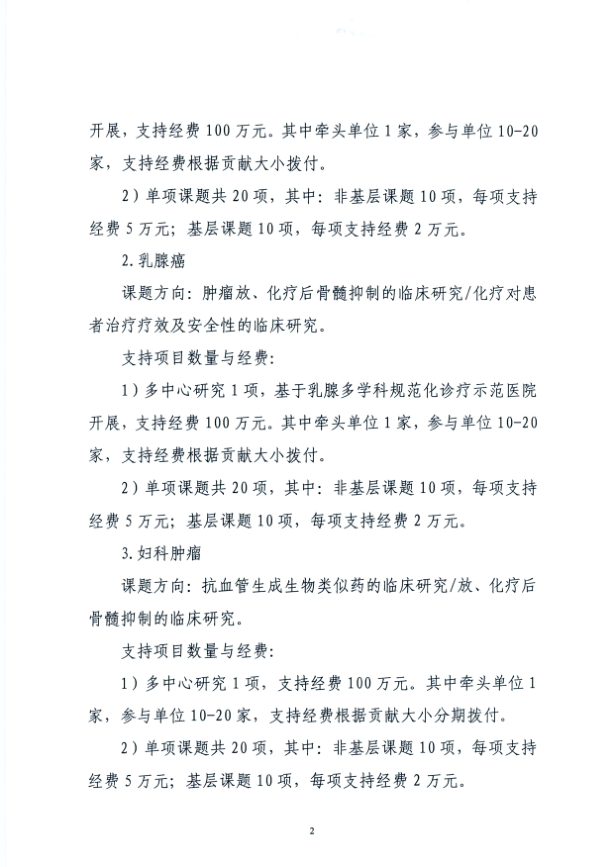关于申报2021年度山东省医学会临床科研资金—齐鲁专项的通知