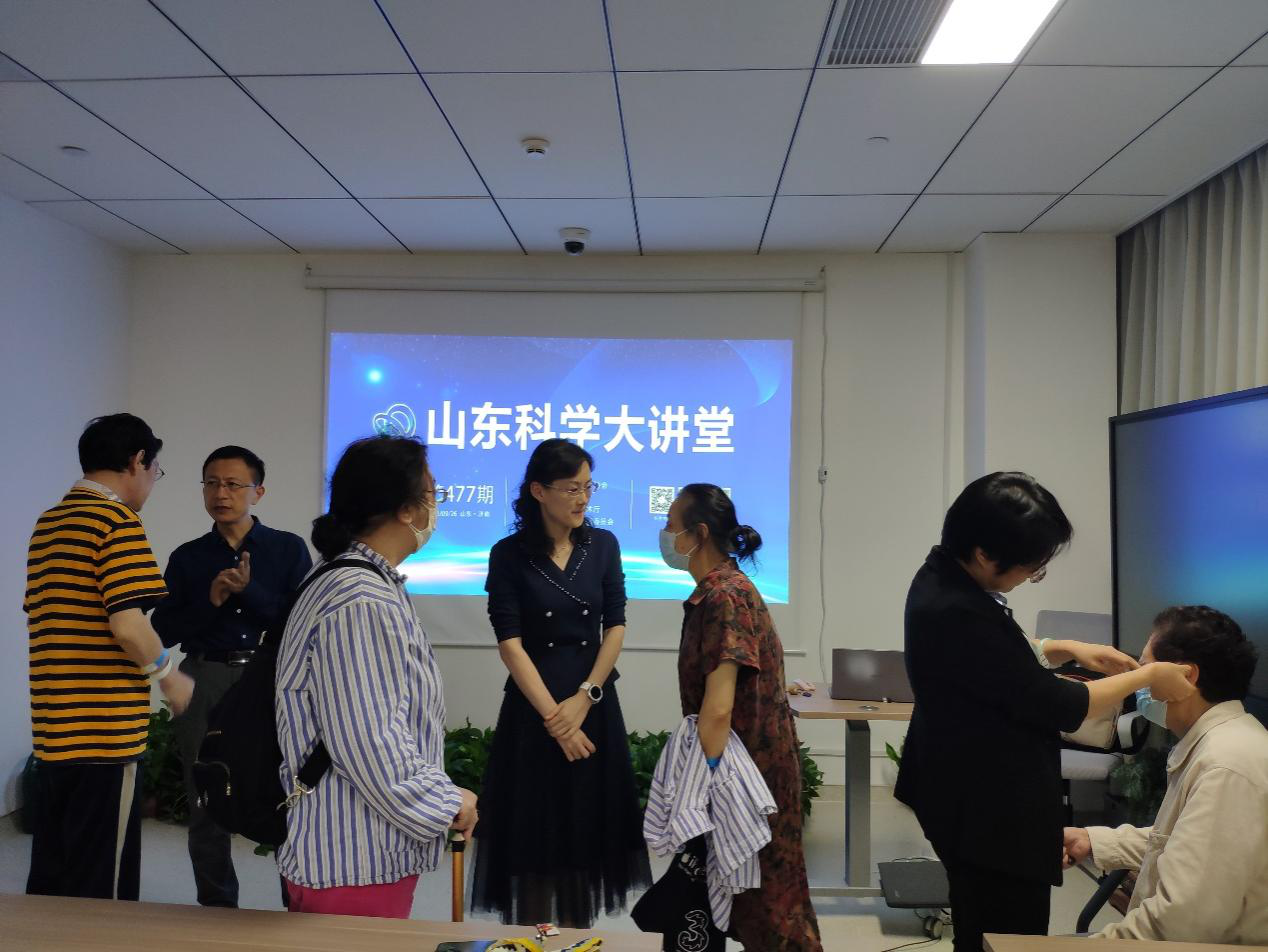 第477期山东科学大讲堂—“糖尿病与甲状腺疾病防治”成功举办