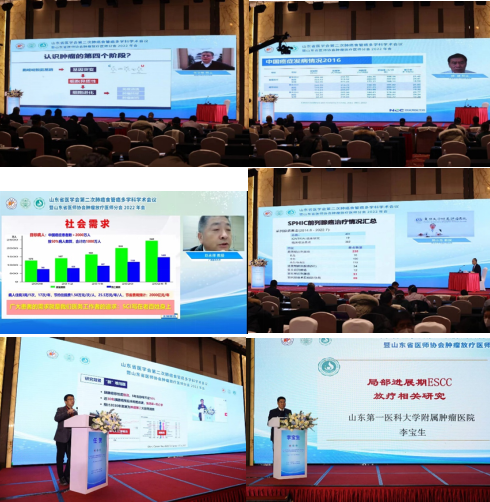 山东省医学会第二次肺癌食管癌多学科学术会议成功举办