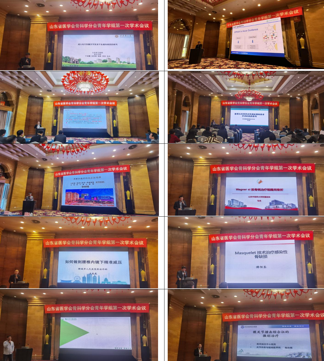 山东省医学会骨科学分会青年学组第一次学术会议在东营顺利召开