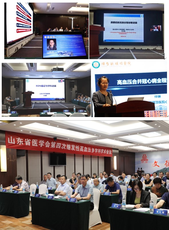 山东省医学会第四次继发性高血压多学科学术会议在威海召开