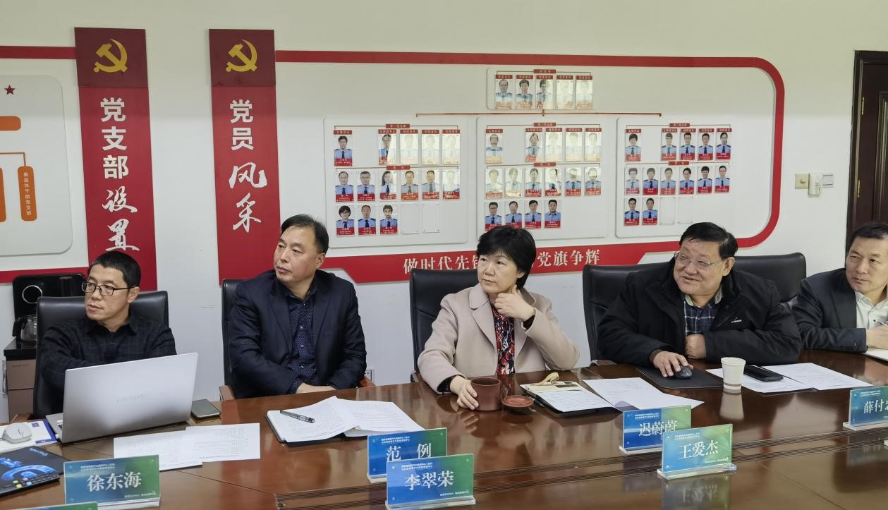 省医学会到山东健康医疗大数据管理中心调研并座谈