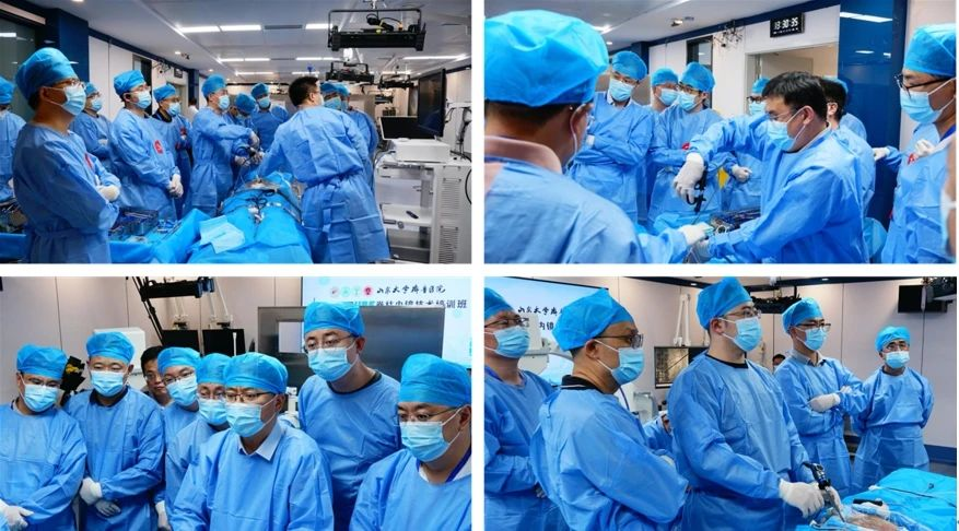 山东省医学会骨科学分会微创学组内镜培训班成功举办