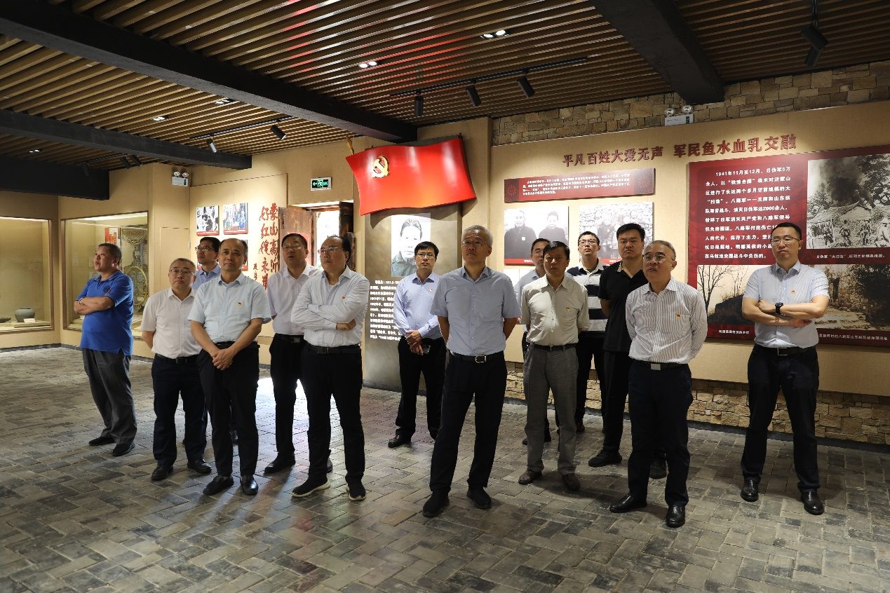 山东省医学会骨科学分会党建工作小组赴沂南县开展党建活动